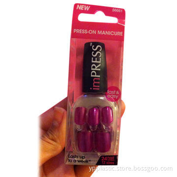 Packaging boxes with hanger, clear, wholesale